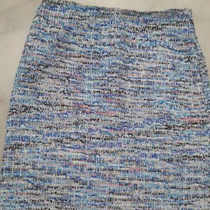 J. MCLAUGHLIN Tweed Pencil Skirt